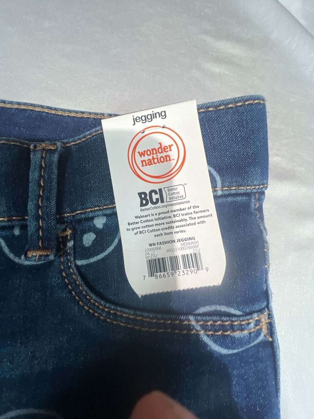 Wonder Nation Smiley Face Print Jegging Size XXL (18) - Picture 3 of 6